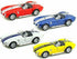 Kinsmart 1/32 Scale Diecast Pullback Action - 1965 Shelby Cobra 427 S/c Set of 4 Colors