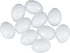 Dong Huang 10pcs Solid Parrot Plastic Fake Eggs Realistic, Simulated Fake Bird Eggs for