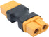 2Pair XT60 Connector Adapter - XT60 Male & Female No Wire Adapter for RC Lipo Battery, Drone, Toy Car