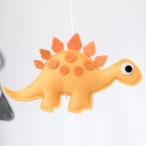 Pack Dinosaur Baby Crib Mobile, Dino Baby Mobile, Neutral Nursery Mobile Decoration for N Play, for Baby Boy & Girl