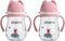 Oberni No Spill Sippy Cups, Double Sealing Leakproof Water Bottle with Weighted