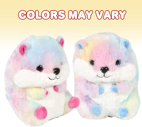 ArtCreativity Belly Buddy Hamster - 7 Inch Plush Stuffed Toy, Super Soft Nursery Décor for Baby Shower