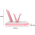 Baby Bottle Drying Rack Dryer Space Saving Travel Holder for Pump Cup Accessories(Pink)