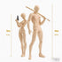 gnallang Action Figures PVC Model (Yellow Color) with Box Drawing Figure Models for Artists(Male)