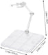iplusmile Action Figures Metal Model Action Figure Stand Set Figurine Model Display Rack for DIY Assembly Doll Model Support Stand Sturdy Base Action Figures Aew Action Figures