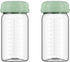 BDICOVE Breastmilk Storage Bottles Collection Bottles, 10oz Wide-Neck Breast Milk Container Compatible for