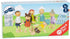 Small Foot Wooden Bending Doll Family - 6-Piece Poseable Dollhouse Figures Set