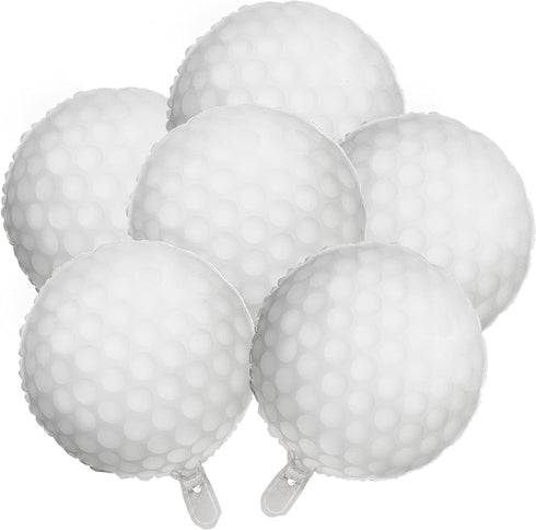 Sosation Huge 18 Inch Golf Balloons Aluminum Foil Balloon Arch for Masters Golf Birthday Party Decorations (6 Pieces)