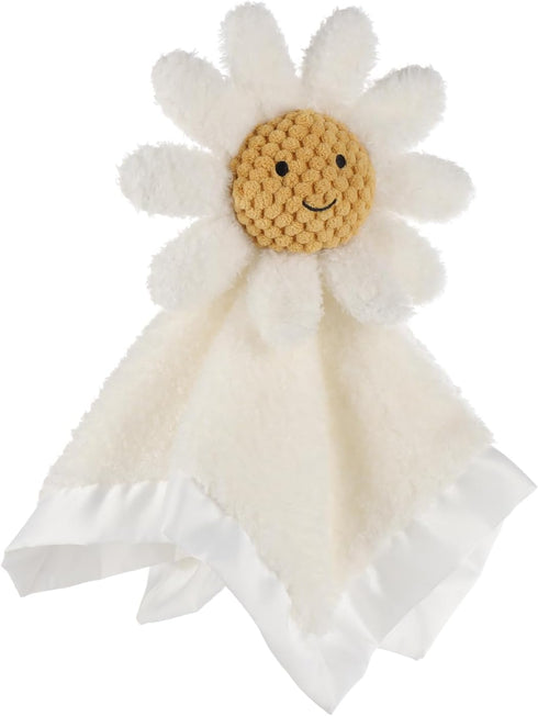 Apricot Lamb Daisy Soft Loveys, Security Blanket for Baby Boy and Girl, 13.8 Inches for Infants and Toddlers