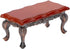 1:12 Miniature Doll Furniture, Simulated Coffee Table with Relief Mini Model Toy for Dollhouse Decor
