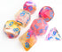 Pink D&D Dice Set: Polyhedral Dice for DND, COC, TTRPGs, and Dungeon and Dragons