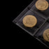 Uncle Paul Coin Collecting Pages, 5 Sheets 12 Pockets Standard 9-Hole Coin Pocket Inserts, Collecting Sleeves for Coins
