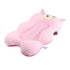 Totority Bathtub Mat Non Slip Bath Seat Support Soft Mesh Cushion for Newborns Comfortable Shower Pad Skin Friendly