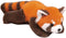 PASHMAIRE Weighted Red Panda Stuffed Animals, 25 in Cute Red Panda Plush Pillow