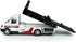 Flatbed Truck Toy Rescue Tow Truck, 2 in 1 Transport Trailer Car Carrier for Boys Kids Toddlers (White)