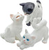 josaner-zz 1/12 Dollhouse Cats w/ Scale Accessories Mini Furniture Model Wooden Miniature