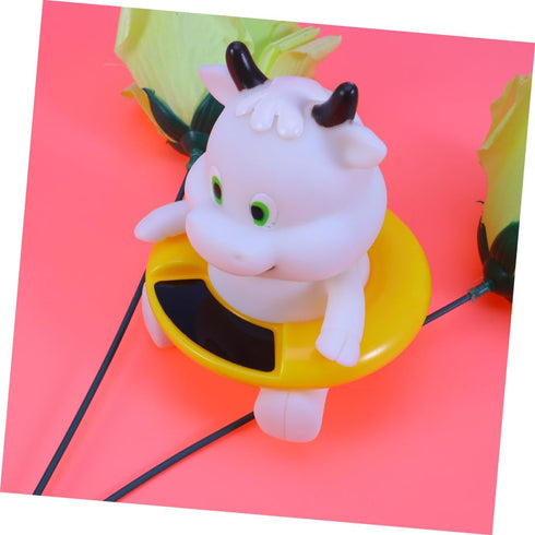 ibasenice Floating Bath Thermometer Cartoon Animal Tub for Safe Water Temperature Monitoring and Bathtub Calf Shape Fun