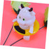 ibasenice Floating Bath Thermometer Cartoon Animal Tub for Safe Water Temperature Monitoring and Bathtub Calf Shape Fun