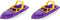 Toddler Bath Toys 2pcs Speedboat for Fun Carrier Sand Playthings for Bath Pool Summer Shower