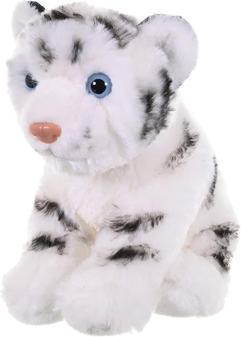 8 Inches Wild Republic White Tiger Plush, Cuddlekins Mini, Stuffed Animal, Plush Toy, Gifts for Kids