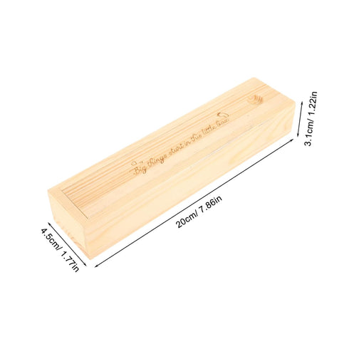 Wooden Pregnancy Announcement Keepsake Box for Moms
