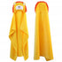 Vauwmsr Baby Hooded Blanket, Ultra Soft Warm Newborn Infant Swaddle Wrap Bath Shower Towel, 25.6" x 39.4", Yellow