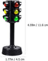 Toddmomy 12pcs Sound Child Traffic Play, Light Sand Learning Signs: Model Signs Signals Mini Toddler Toy