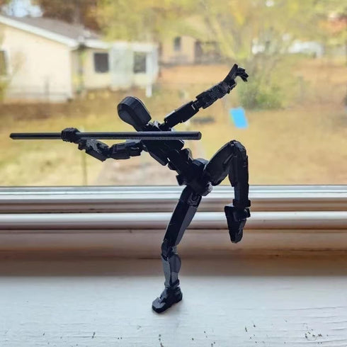 Dumwick Titan13 13 Figure,3D Figures,Dummy 13 Action Figure, Lucky Robot Action Printed Multi-Jointed Movable Action