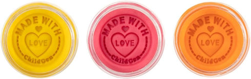 Set, 3-Pack 4.5-Ounce ChildGen Natural Play Dough Non-Toxic, Super Soft, Long Lasting Playdough, Modeling Dough, Kids