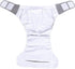 Zetiling 20.5-42.5in Adult Cloth Diapers, Reusable Adult Diapers, Washable Breathable Incontinence Nappy Pants