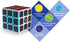 Little Golden Elephant QY Toys Warrior W Speed Cube 3x3 - Smooth Carbon Fiber Sticker Magic Cube, Educational Toy