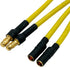 6PCS 3.5mm Banana Gold Bullet Connector Extension Cable for RC Car Boat Parts, ESC Wire for Brushless Motor