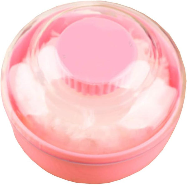 Topwon Baby Powder Container with Large Powder Puff After-Bath Body Powder Case