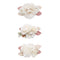 Cherrboll Flower Hair Clips Set - 3pcs Floral Hair Bow Accessories for Baby Girl Toddlers Teen Gifts