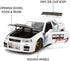 1:24 2002 (R34), 8+(Glossy Jada Toys JDM Tuners Die-Cast Nissan Skyline GT-R Opening Doors, Detailed Interior, Rubber