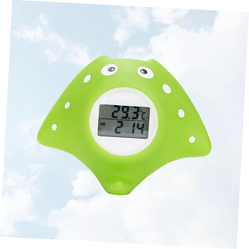 Ray Shaped Electric Thermometer for Bathing Cartoon Design Room Temperature Gauge Fun and Toy Quick and Accurate