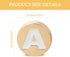 26 Pack Bling Gold Letter Decoration Charms, Alphabet ABC-Z Characters for DIY Projects for Teens and Adults
