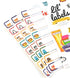Waterproof Write-On Bottle Labels, Self-Laminating for Baby Bottles, Dishwasher-Safe, Variety Set of 3 for Daycare