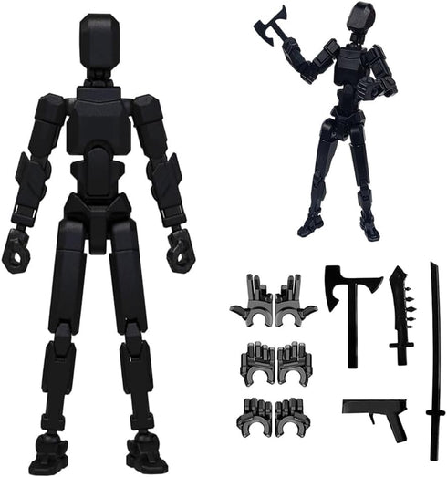 DANONI Titan13 Robot Action Figure,Lucky Robot 13 Action Figures, Creative 3D Printed Action