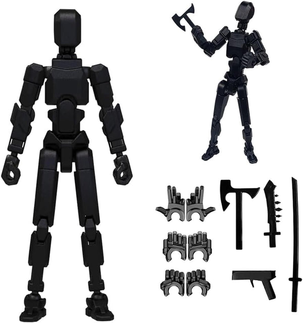 DANONI Titan13 Robot Action Figure,Lucky Robot 13 Action Figures, Creative 3D Printed Action