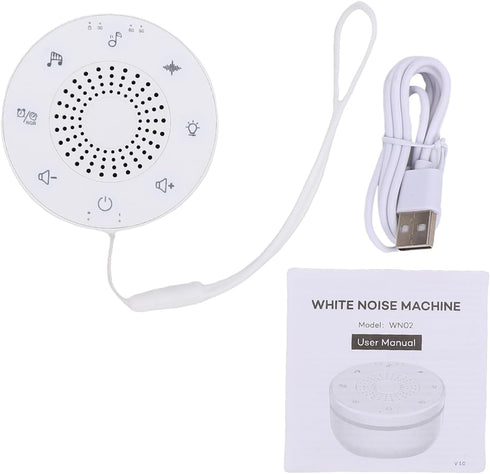 Taruor 30 3 5 Portable White Noise Machine Baby Kids Sleep Sound Machine with Soothing Sounds Timers Memory Function