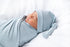 Set Set Newborn Swaddle Blanket with Hat Baby Swaddle Hospital Receiving Blankets for Girls Boys(Babyblue)