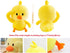 Plush Duck Stuffed Animal, Soft Yellow Duckling Duckie Toy, Funny Gifts for Kids (11 inch)