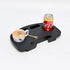 1 C-CHAIN Universal Zero Gravity Chair Tray, Cup Holder Tray for Fold Lounge Chair, Cup Holder with Water Cup Slot