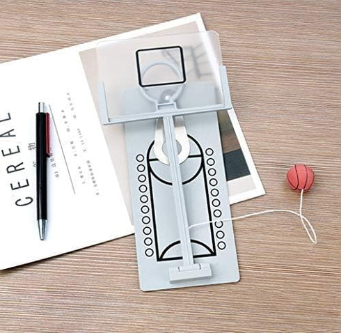 Basketball Game Desk Accessories, Funny Miniature Toys for Office Men, Creative Gift