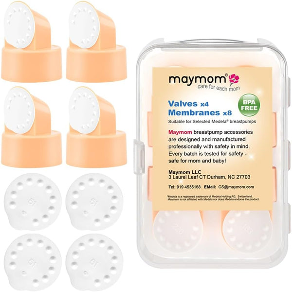 Maymom Replacement Valve and Membrane, Compatible with Medela Breastpumps, Part #87089