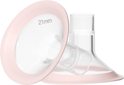 NCVI Replacement Flanges 21mm Compatible with 8780/8782/8100/8102/8122/8116/8128/8129, Breast Pump Accessories, BPA Free,
