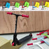 Finger Scooter with Tools and Shoes - Black Toy Accessories Pack for Kids
