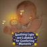 VKTEN 3-24 Bunny Baby Rattle Toy with Light & Sound Interactive Teething & Sensory Toy Ideal Easter Basket Stuffer