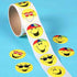 Sticker Roll, 5 Rolls of Back to School Sticker Party Supplies, 500 Stickers for Kids Teachers